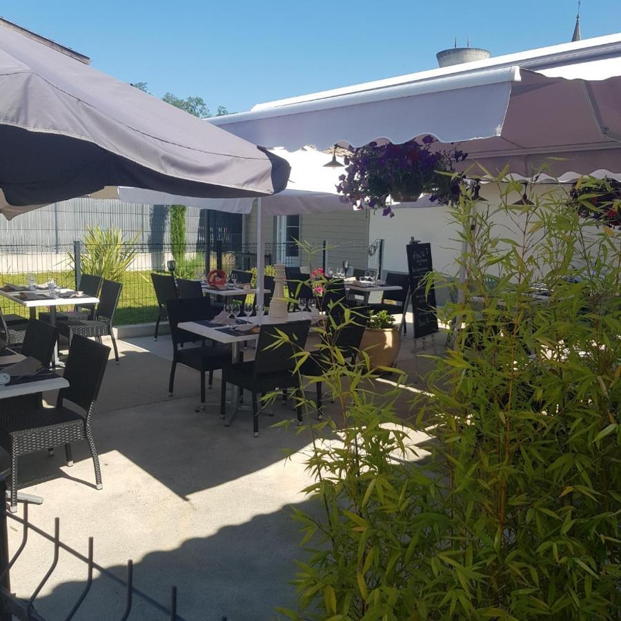 Le Merle Blanc Louchats Hotell Eksteriør bilde